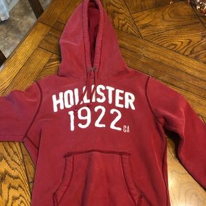 Red Hollister sweatshirt